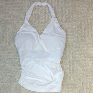 OGL Cream Halter Top